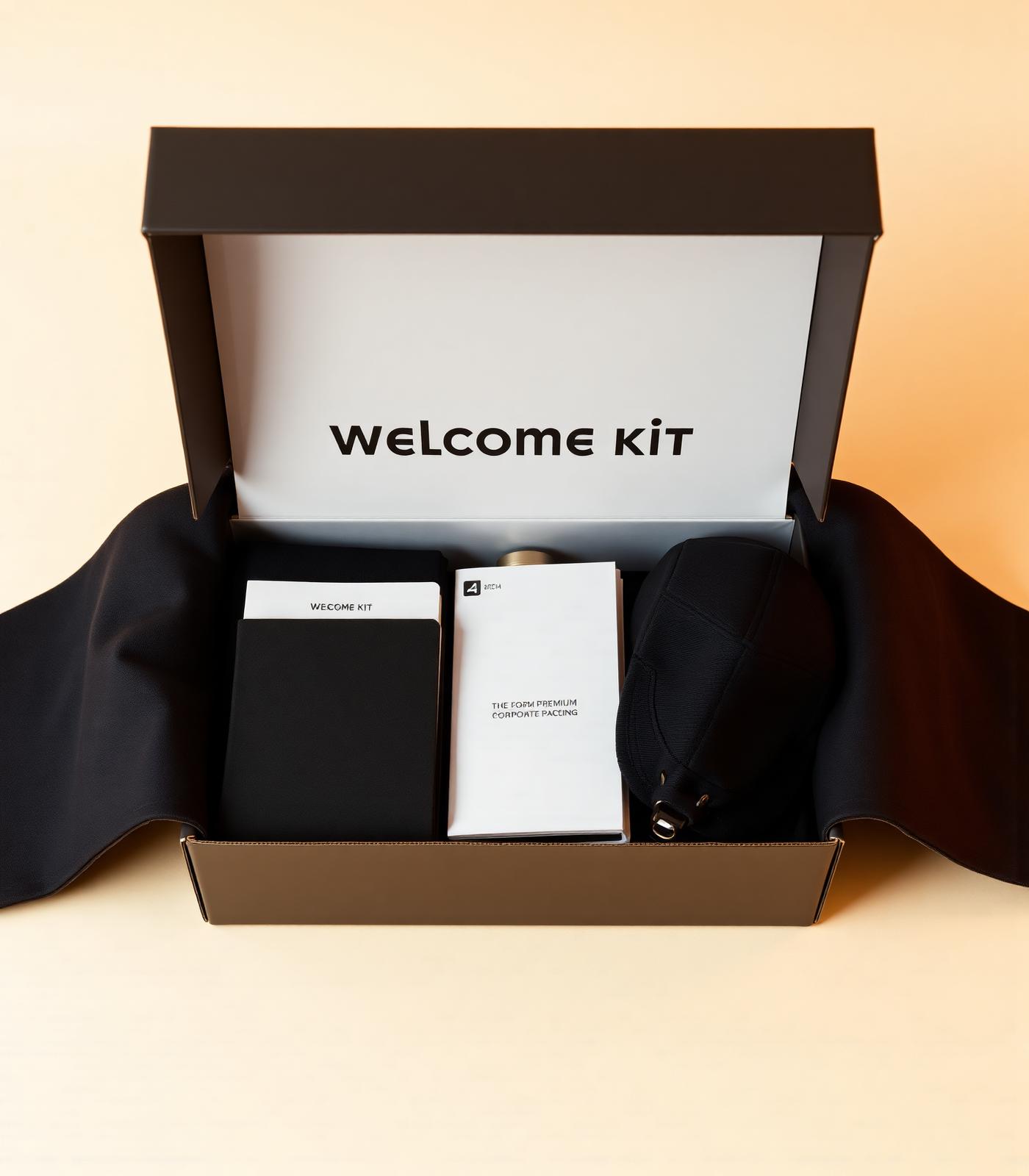 Premium corporate welcome kit